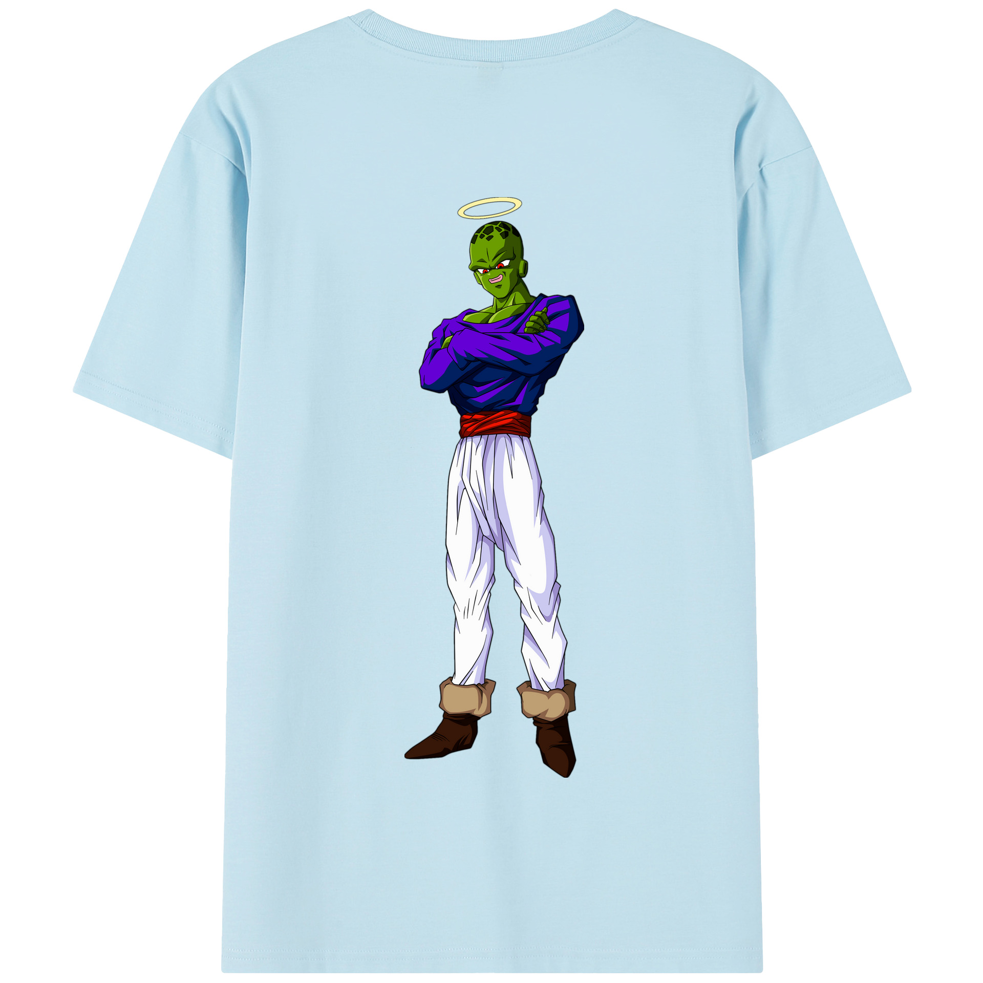 （画像用） ドラゴンボール パイクーハン DRAGON BALL Pikkon 綿100％半袖Tシャツ（背面プリント）